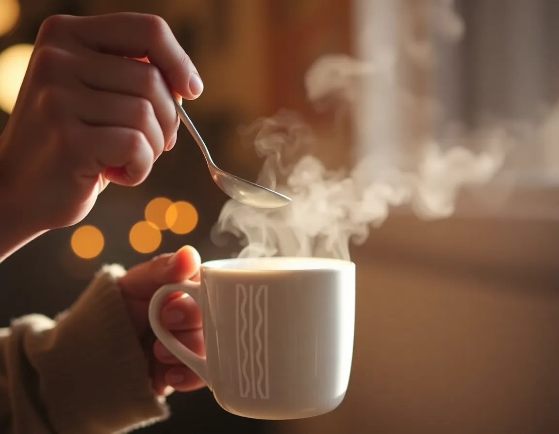 Stirring enhanced coffee