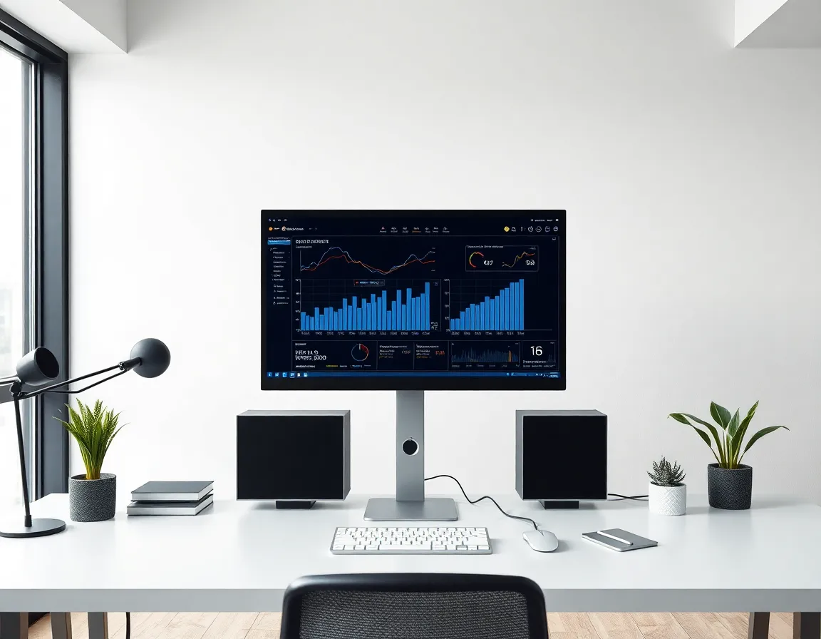 AI coaching technology workspace