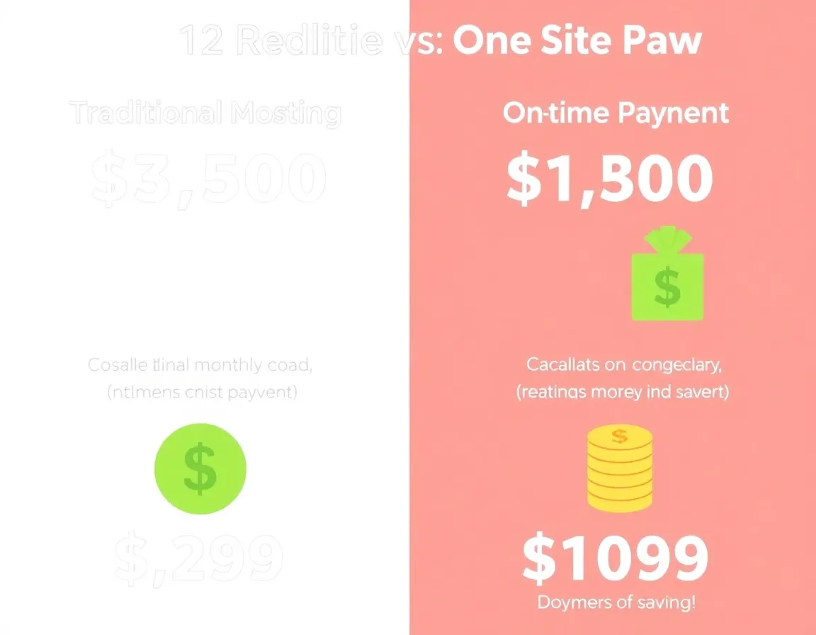 Pricing comparison showing massive savings