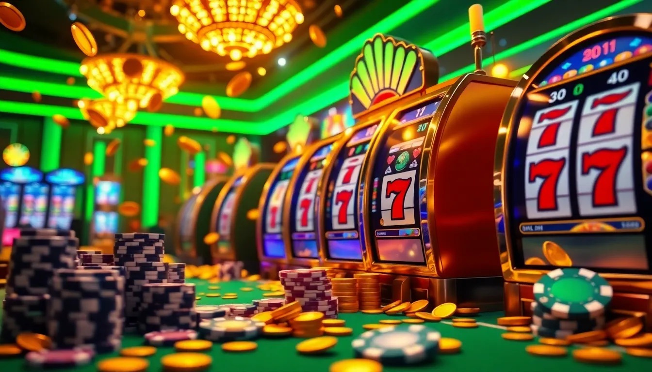 Casino gaming background