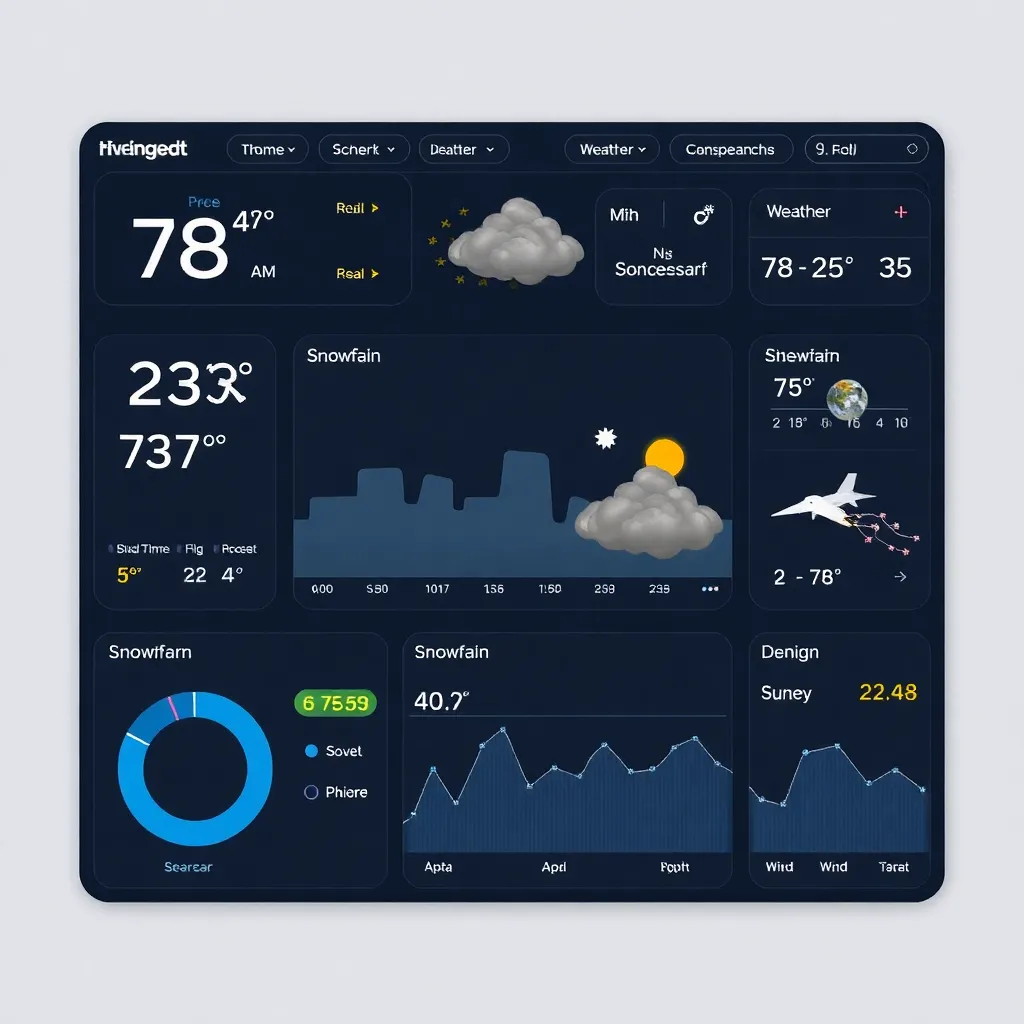 Weather analysis for home area