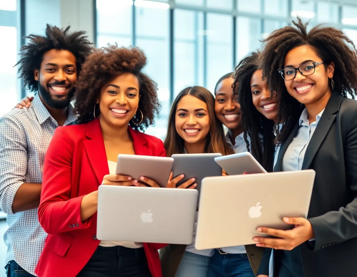 Happy home users sharing positive testimonials about image converter