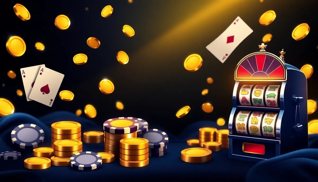 Casino luxury background