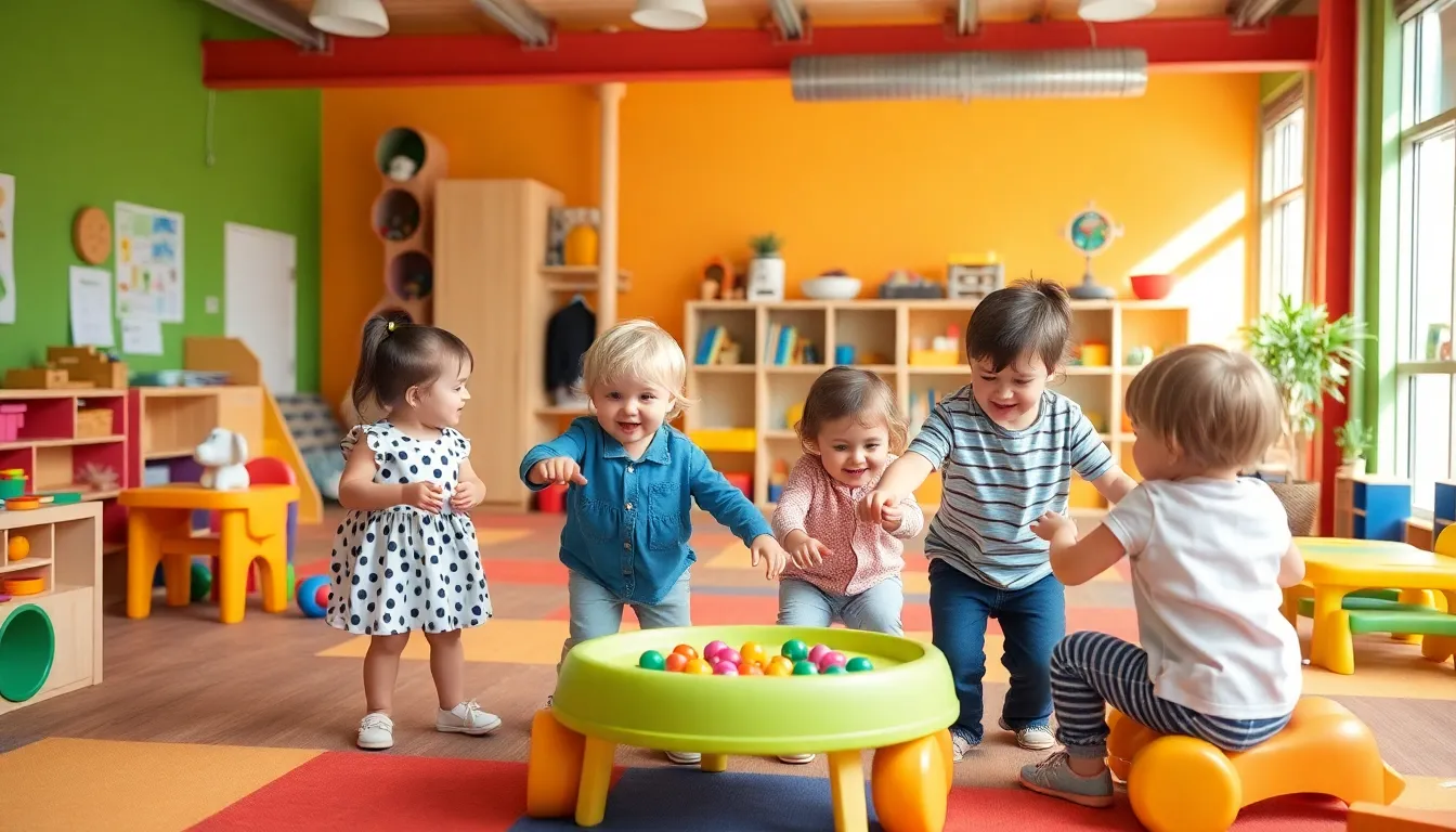 Toddler program at CRA-Babycare