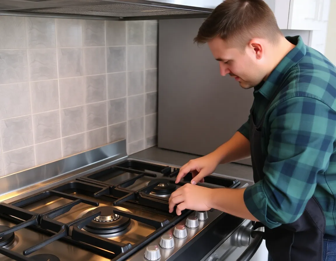 Gas stove repair service