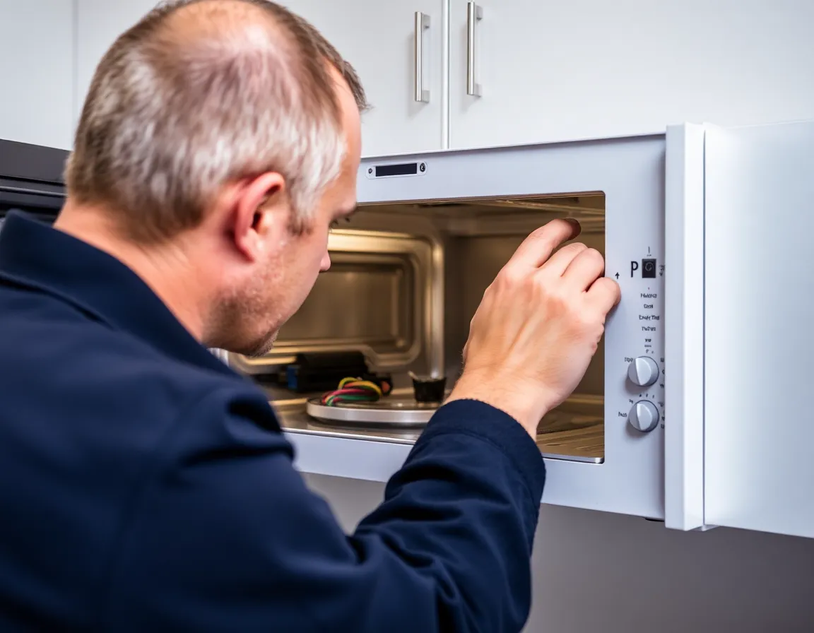 Microwave repair service