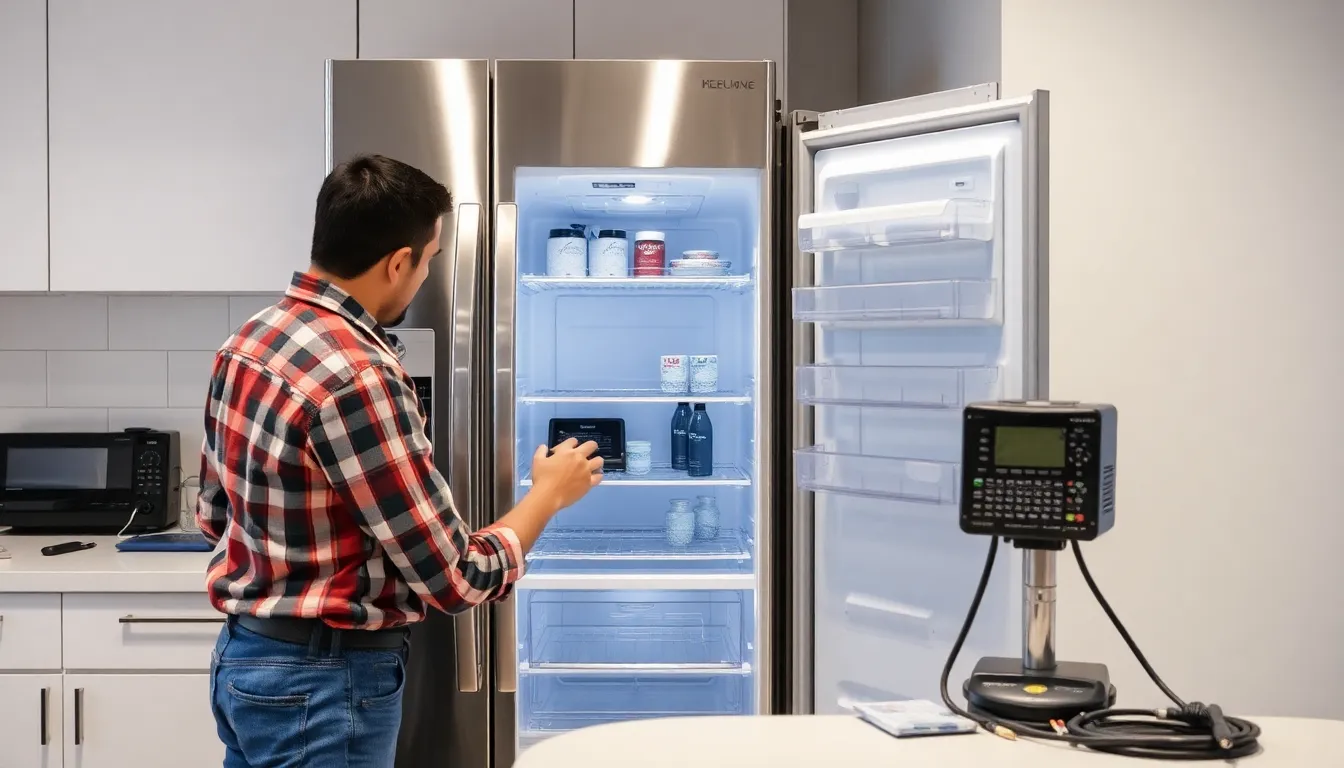 Refrigerator repair service
