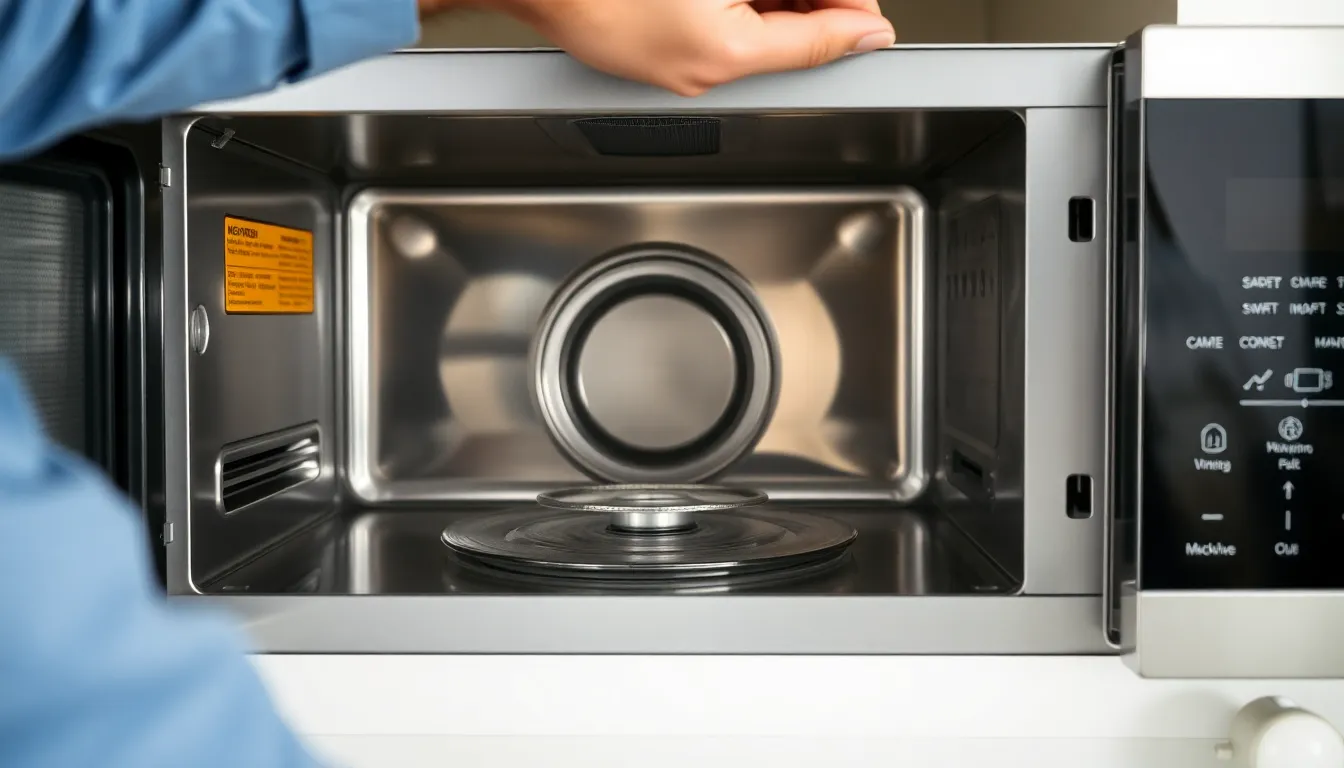 Microwave repair service