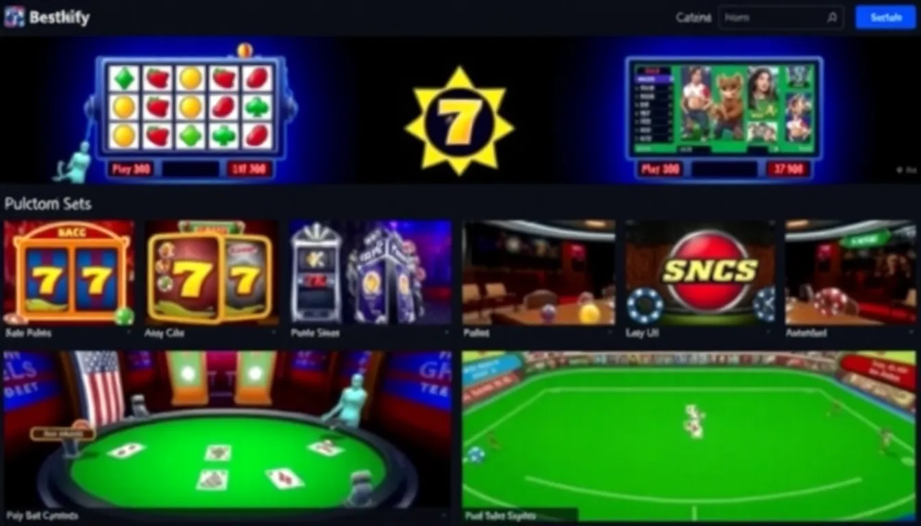 KlikSlot Gaming Platform Interface