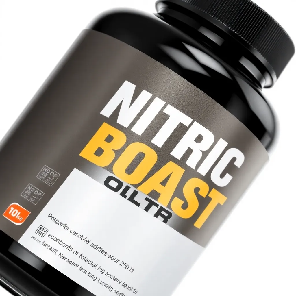 NITRIC BOOST ULTRA supplement bottle
