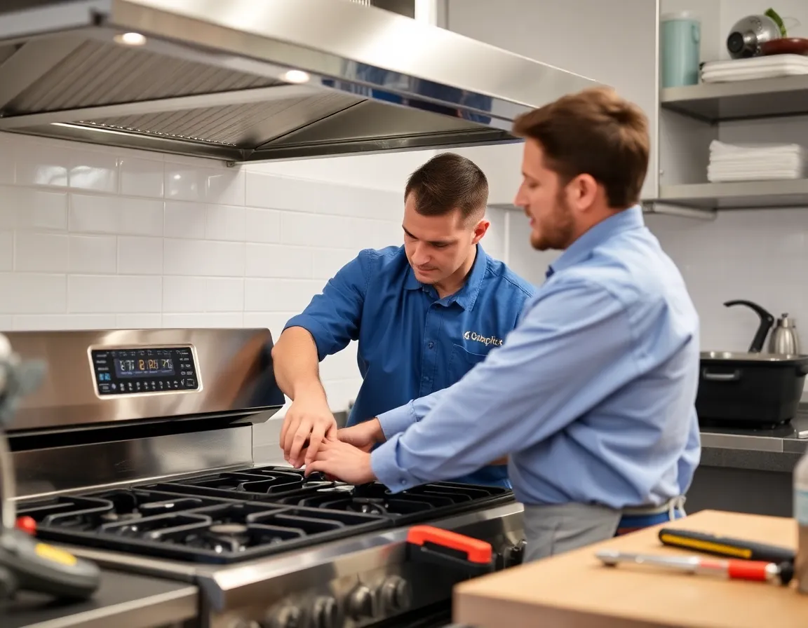 Professional kitchen appliance repair service