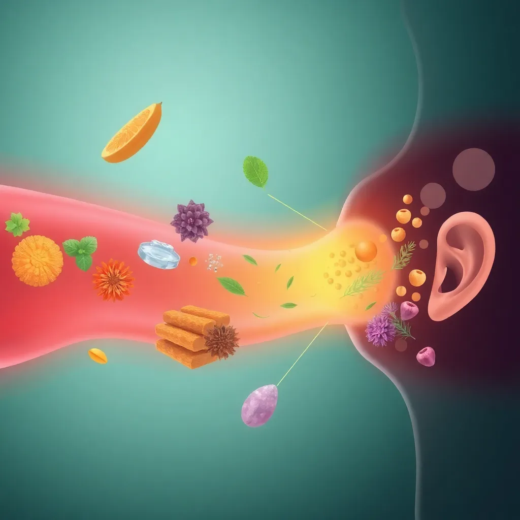 Natural ingredients absorption process