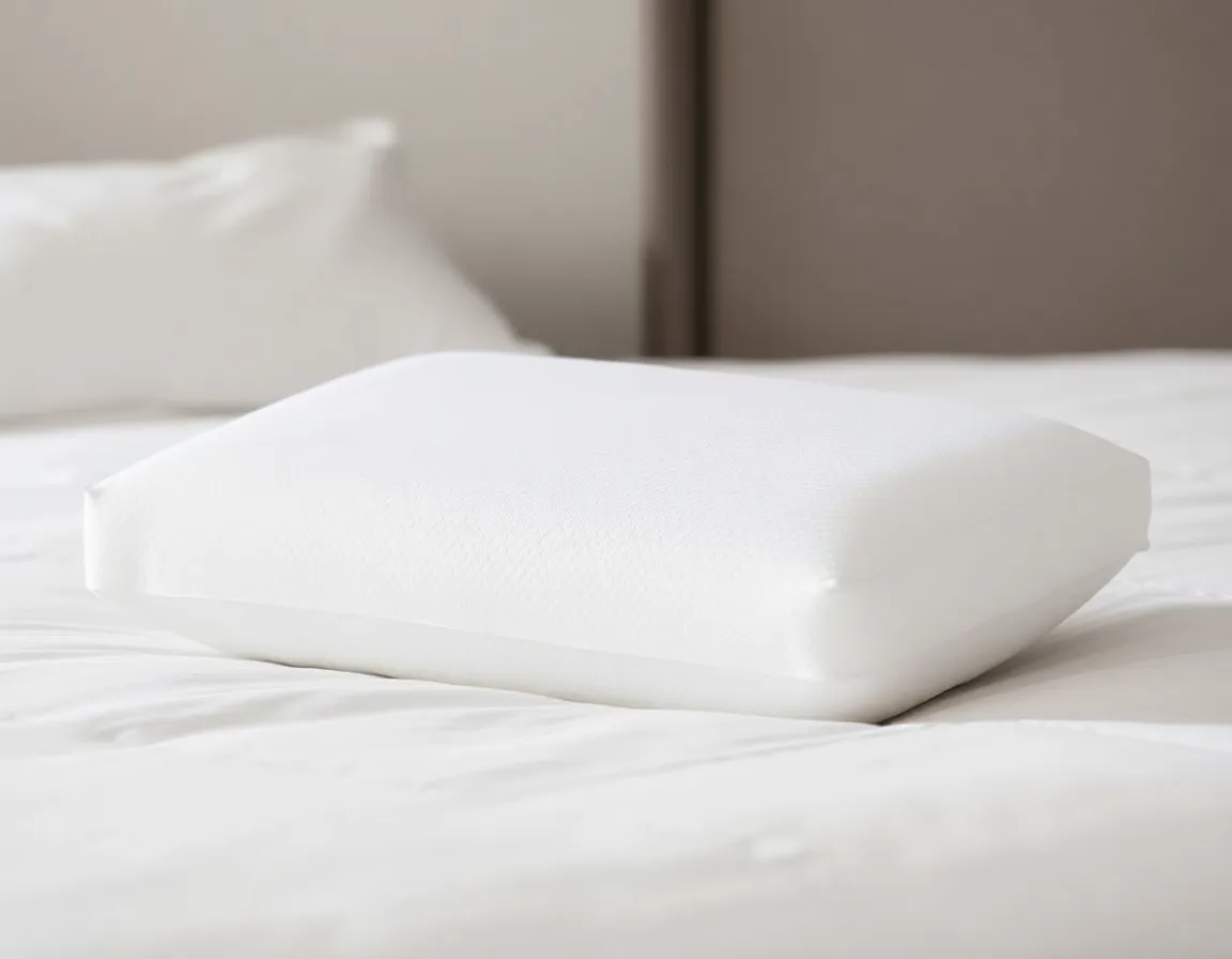 Derila Ergo Memory Foam Pillow on bed