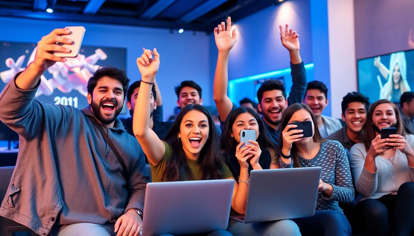 Komunitas Dewatogel yang antusias merayakan kemenangan