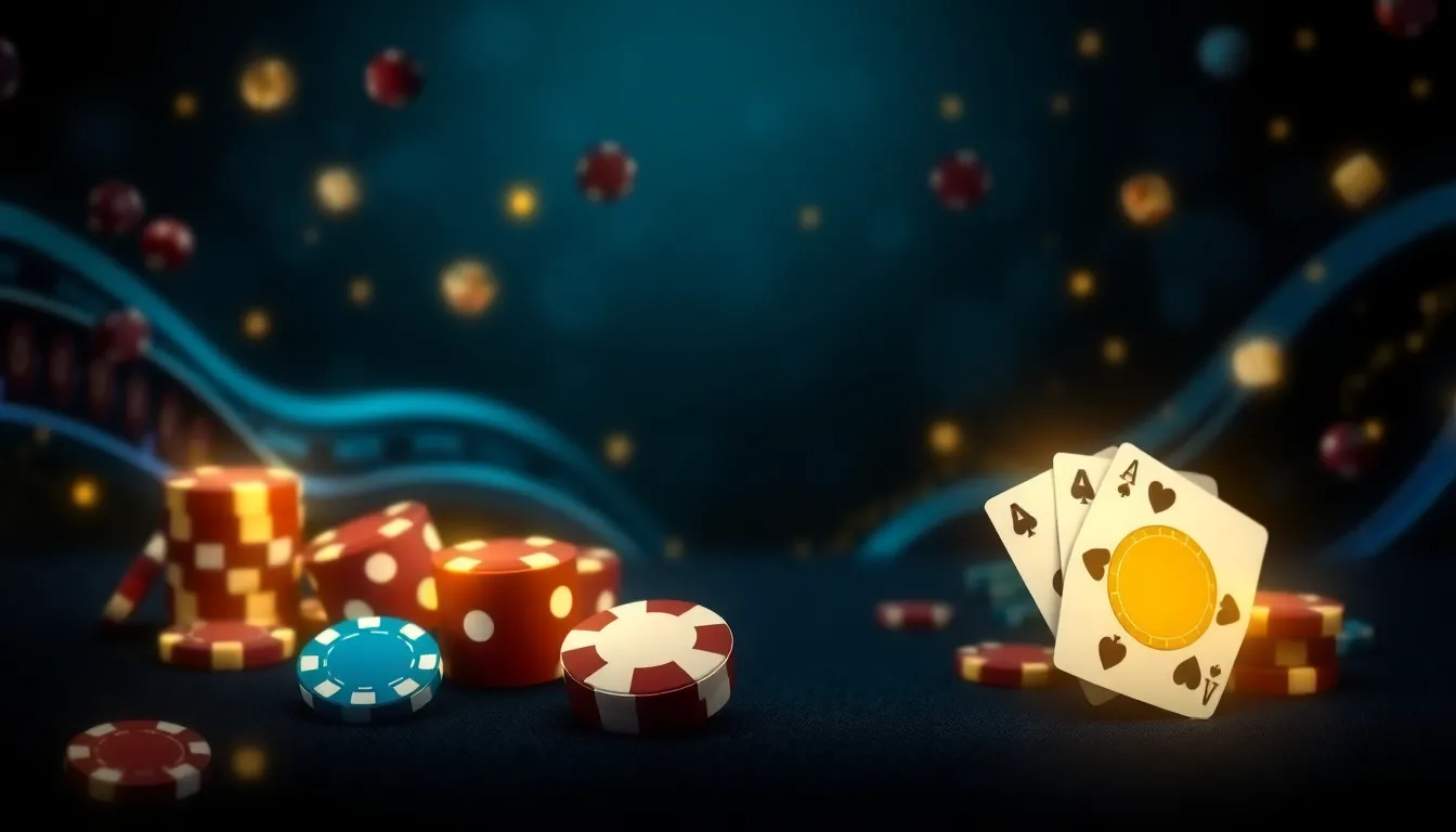 Background gaming casino