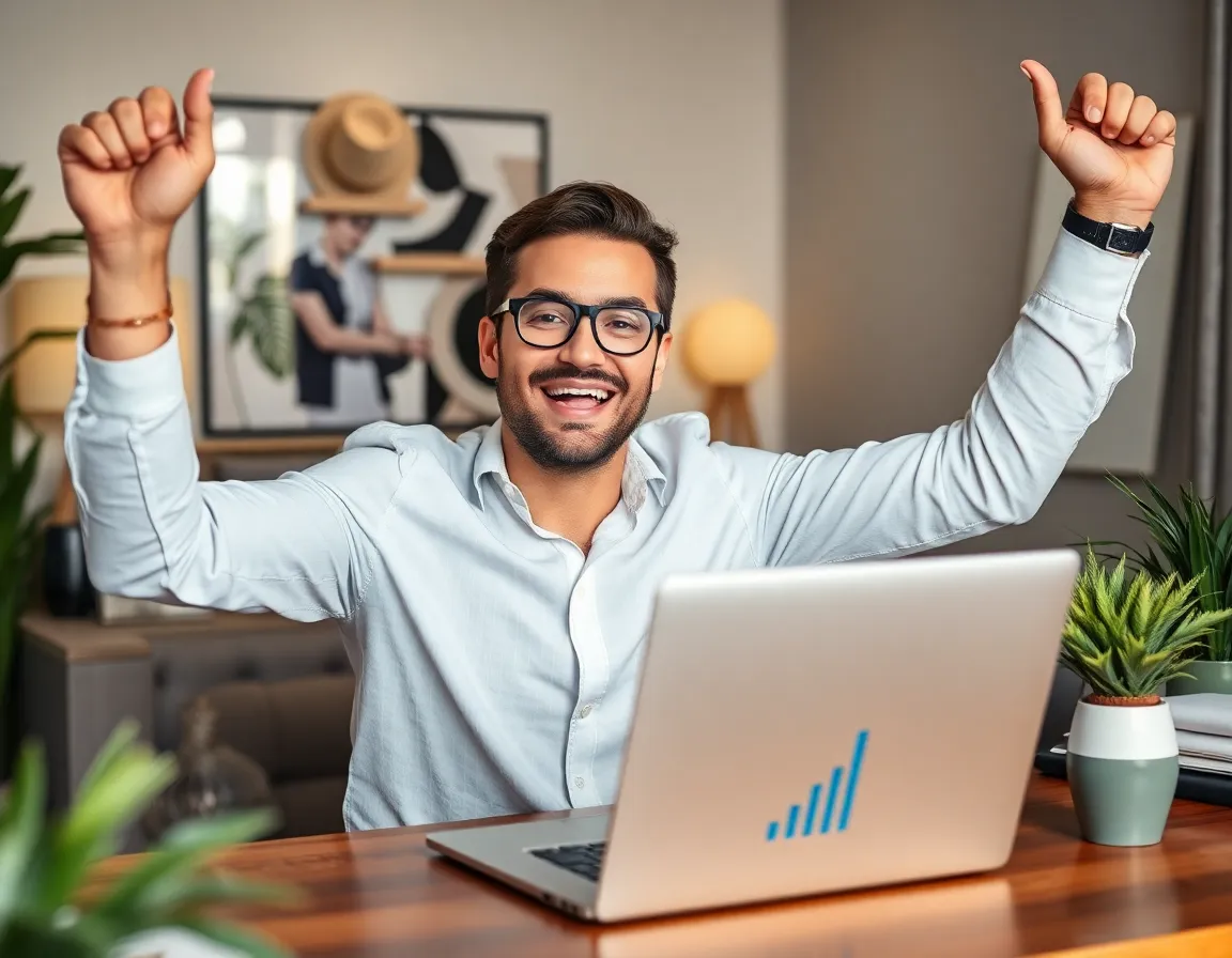 Digital business success and financial freedom