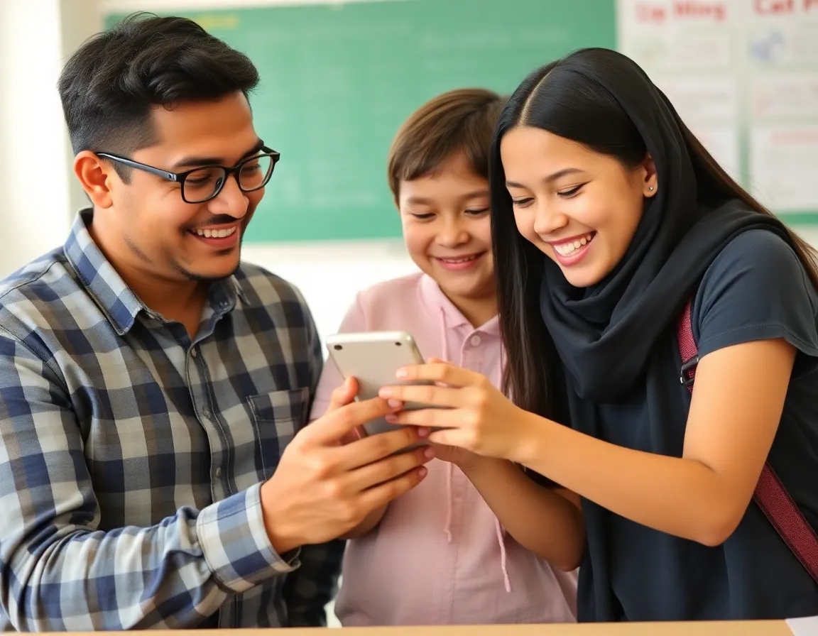Enhanced parent and student engagement through mobile platform