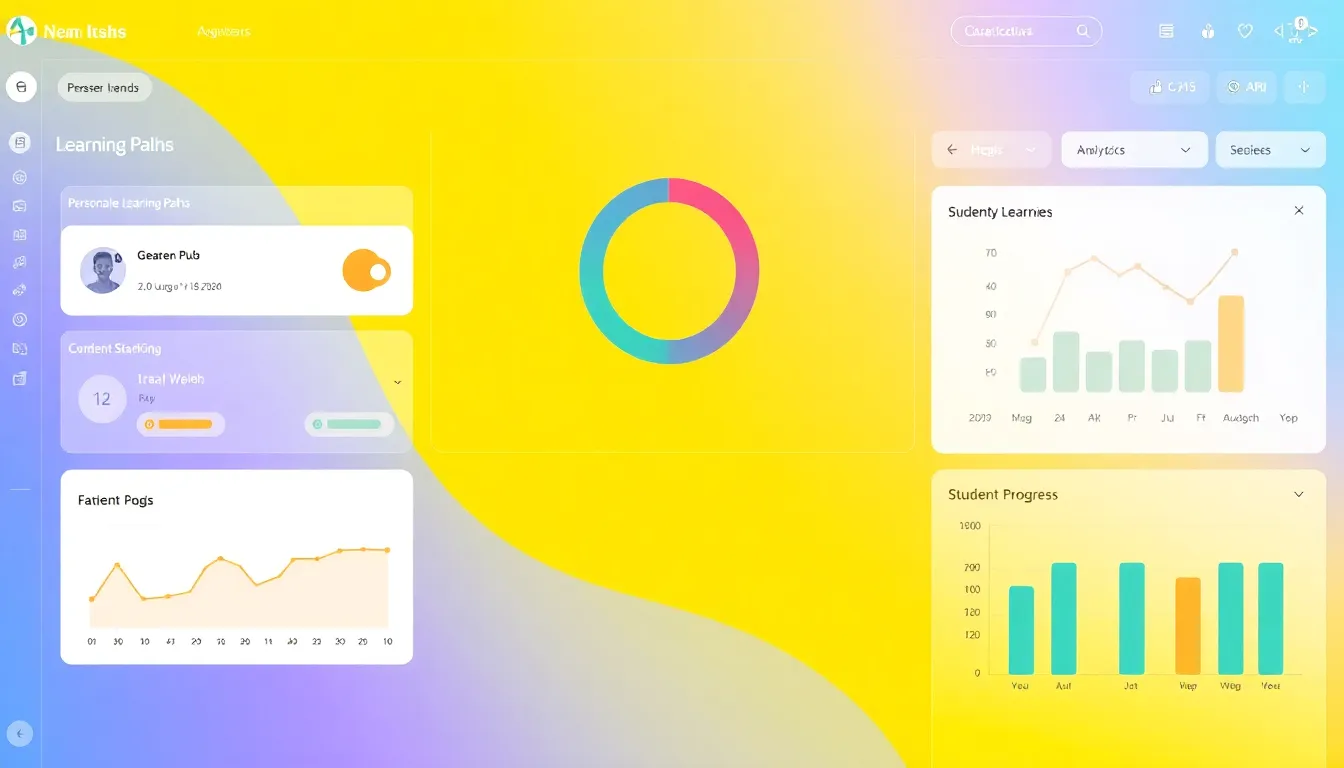 AI-enabled learning management system