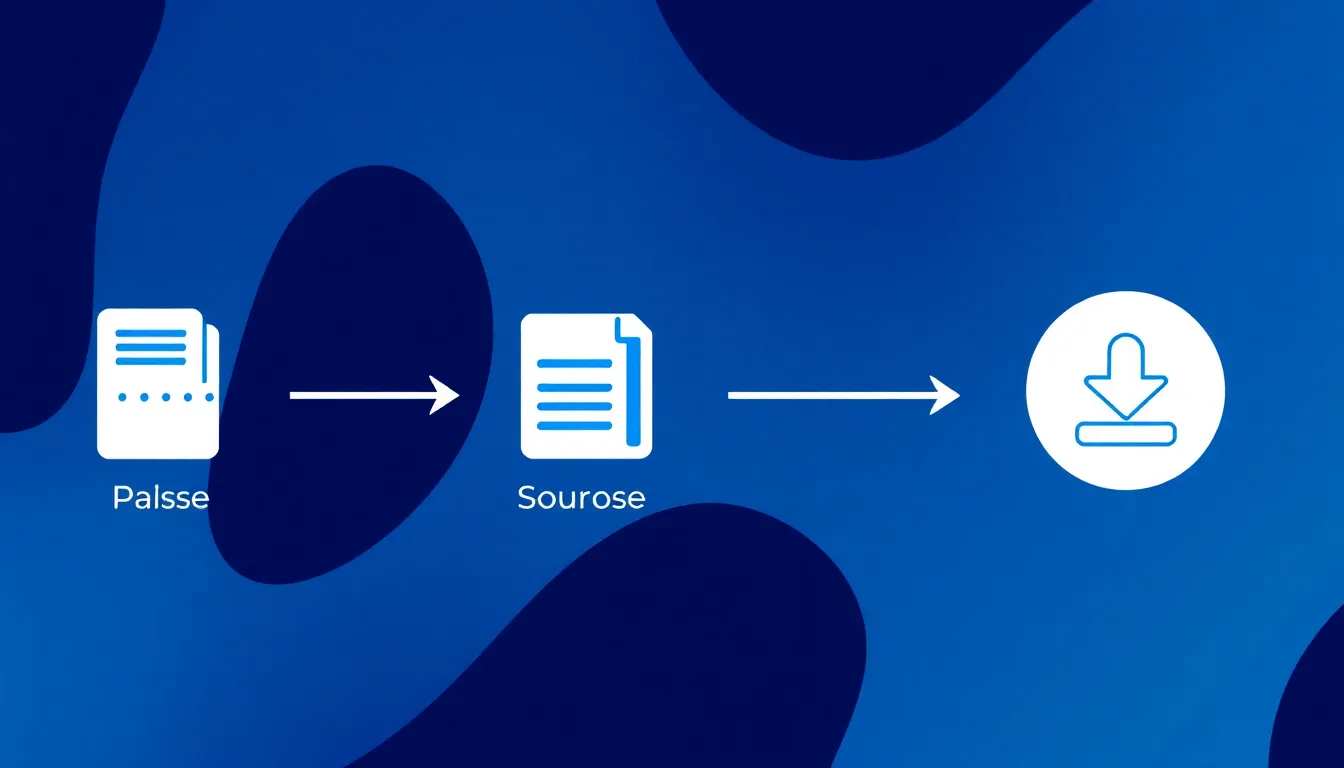 How it works process illustration