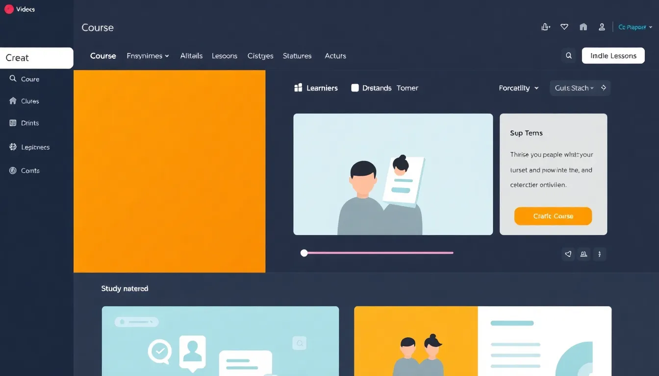 Course creation feature