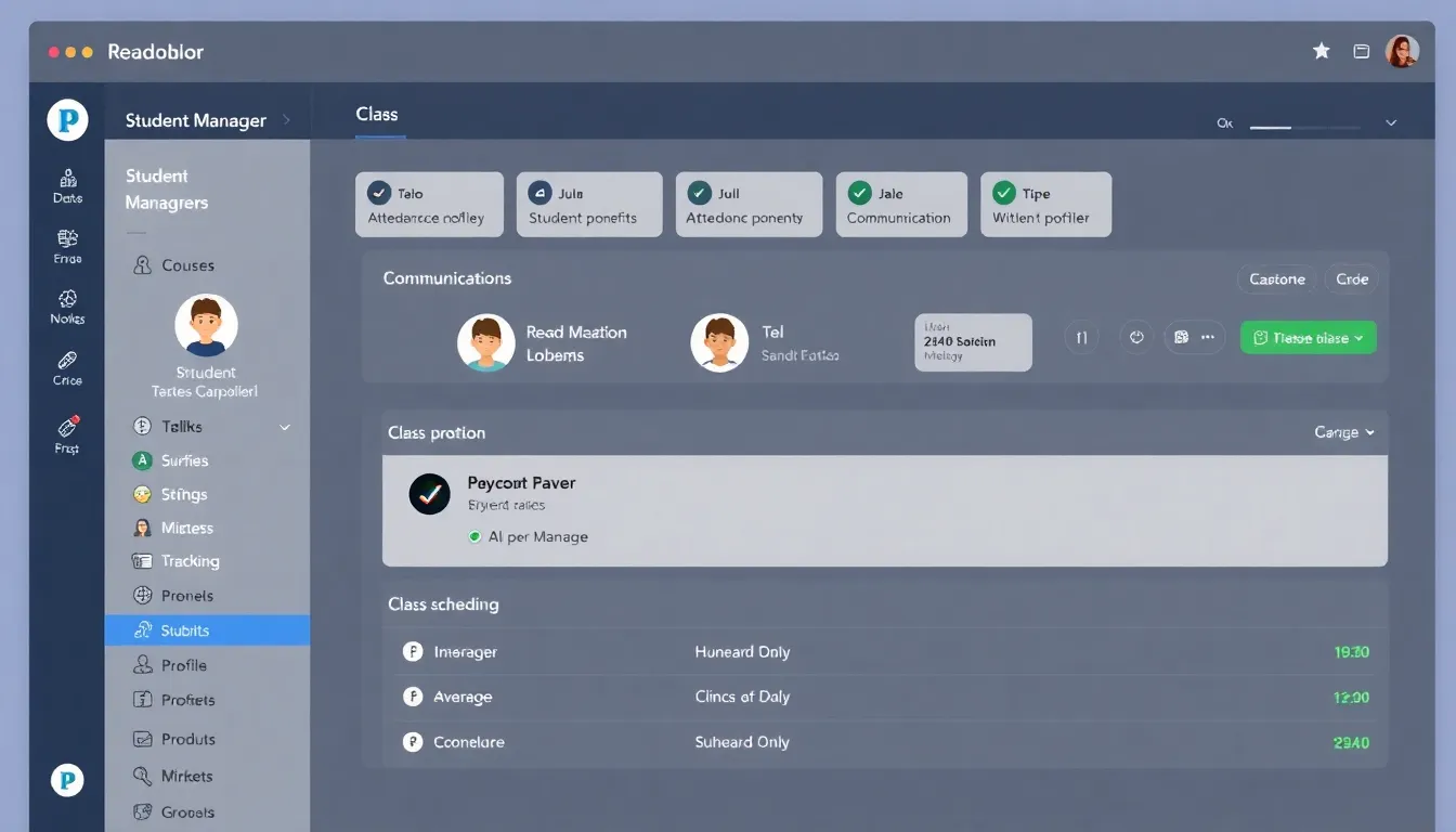 Student management feature