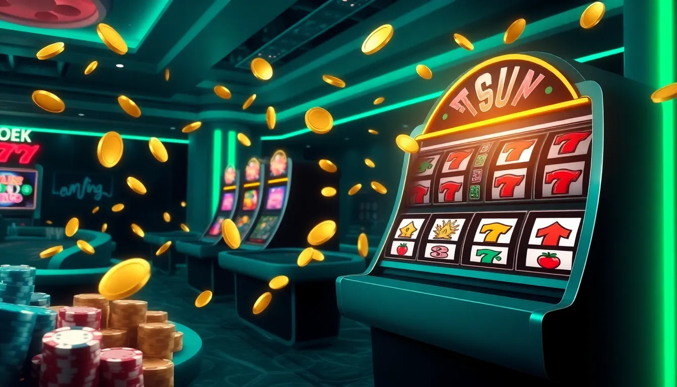 Casino gaming background