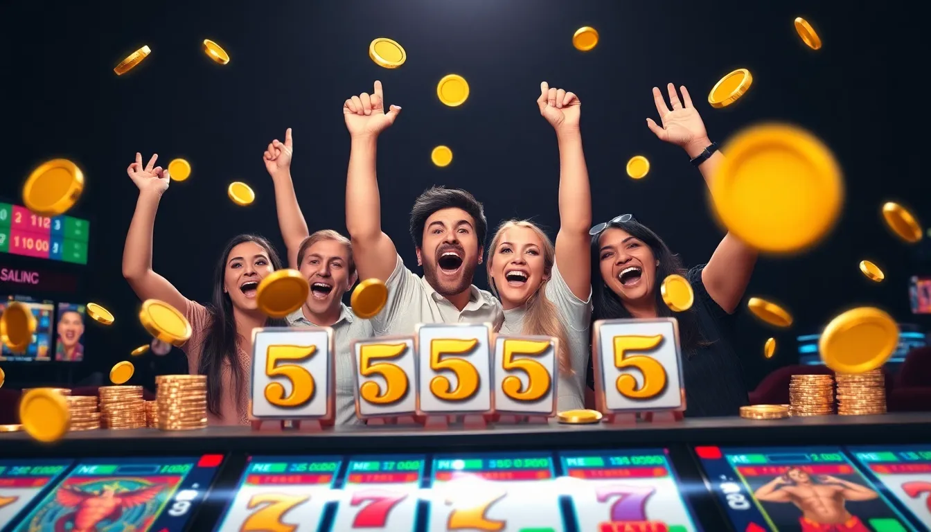 Betcoin winners celebration