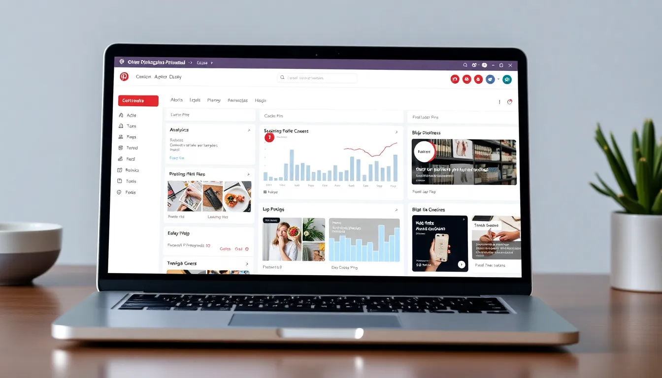 PinPost Pro Dashboard Interface