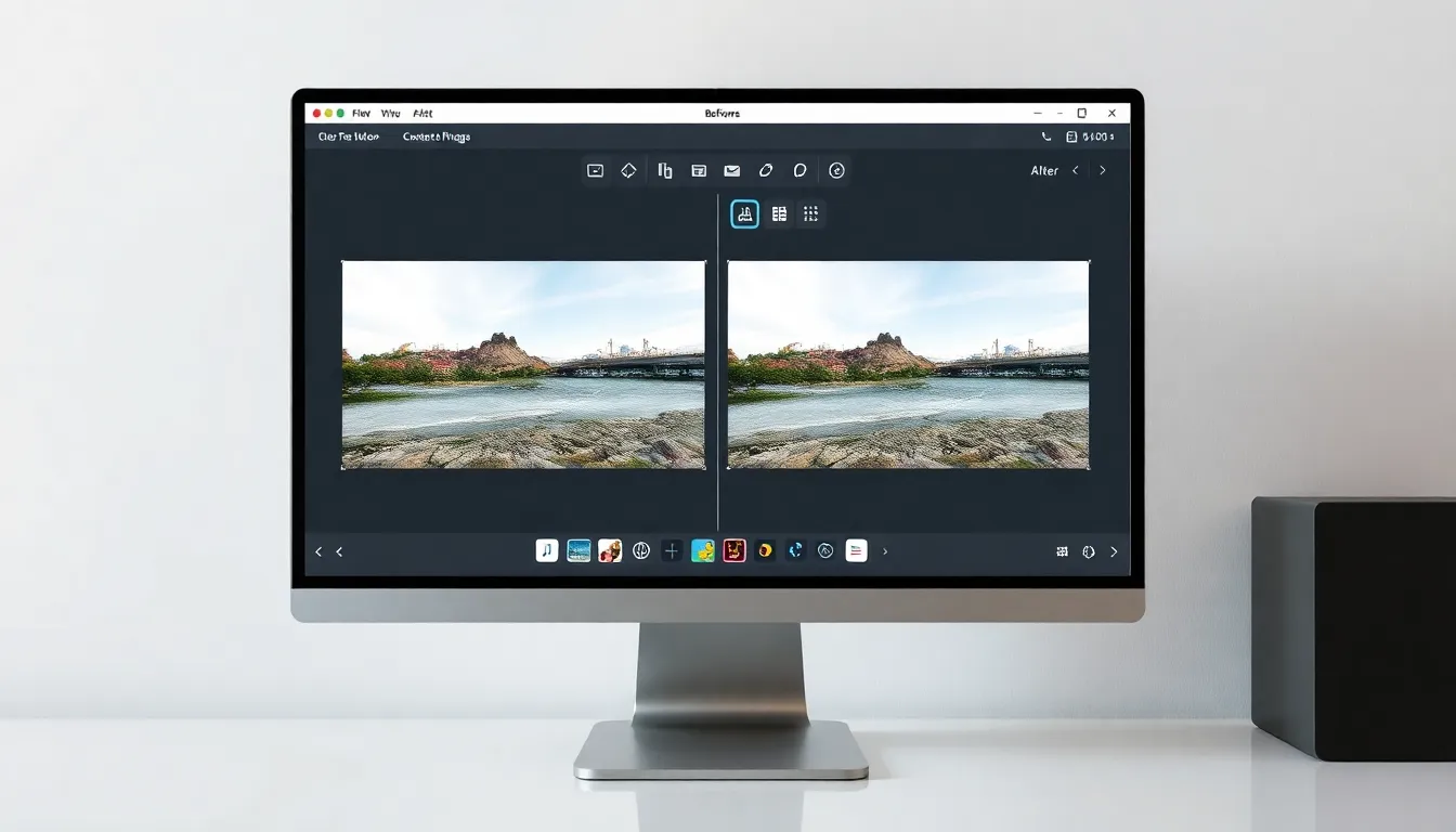 Image resizer and format converter interface