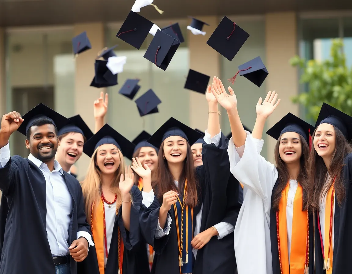 IIMS College Graduates Celebrating Success