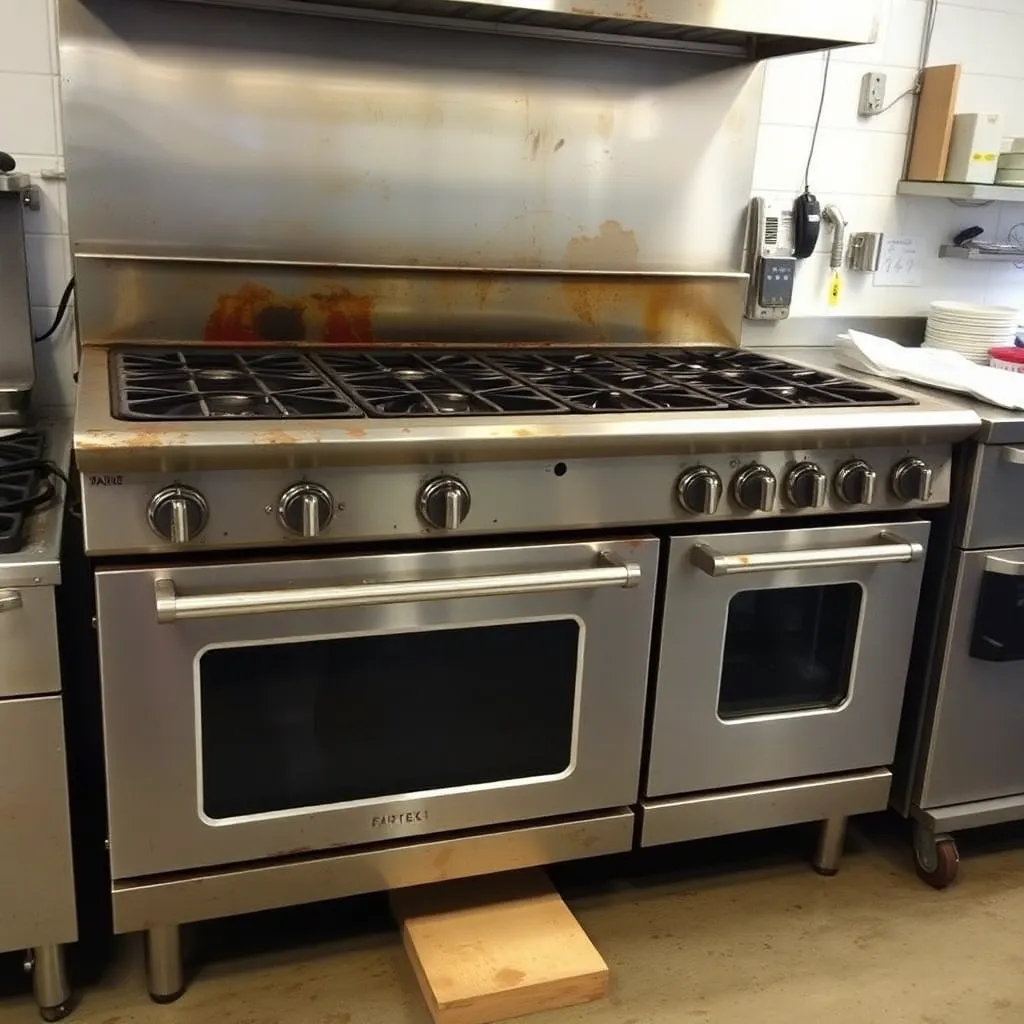 Cooking range repair service