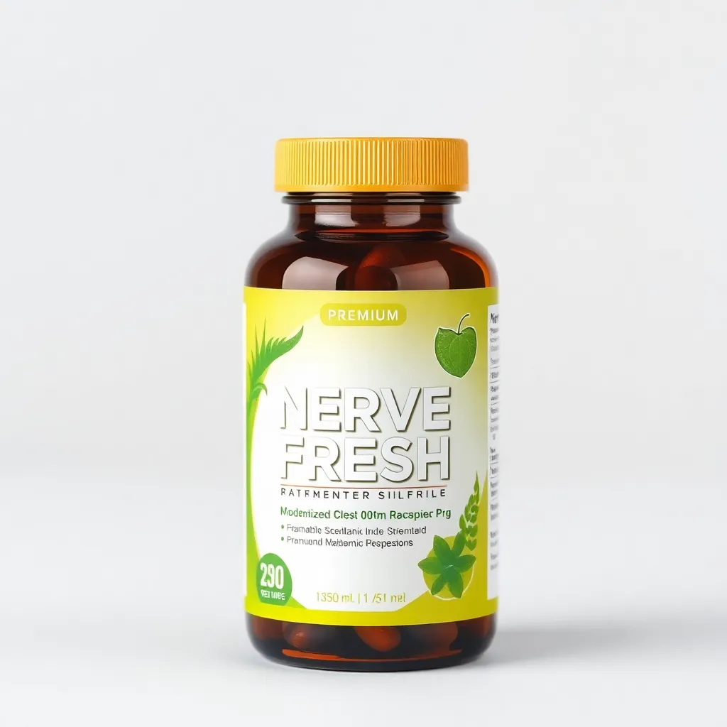 Nerve Fresh Supplement Bottle
