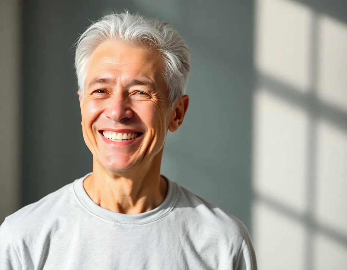 Person experiencing relief from neuropathy pain