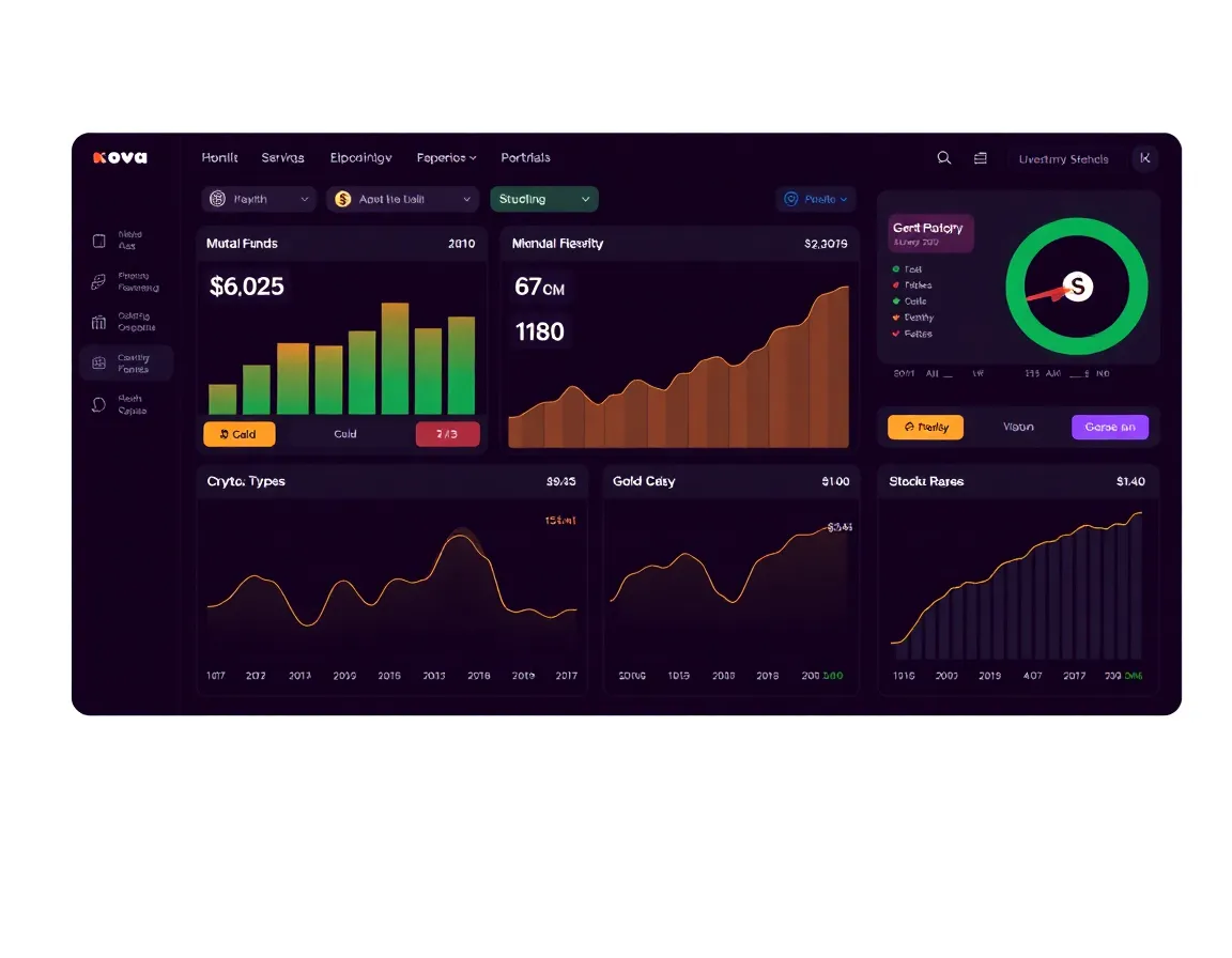 Investment portfolio dashboard