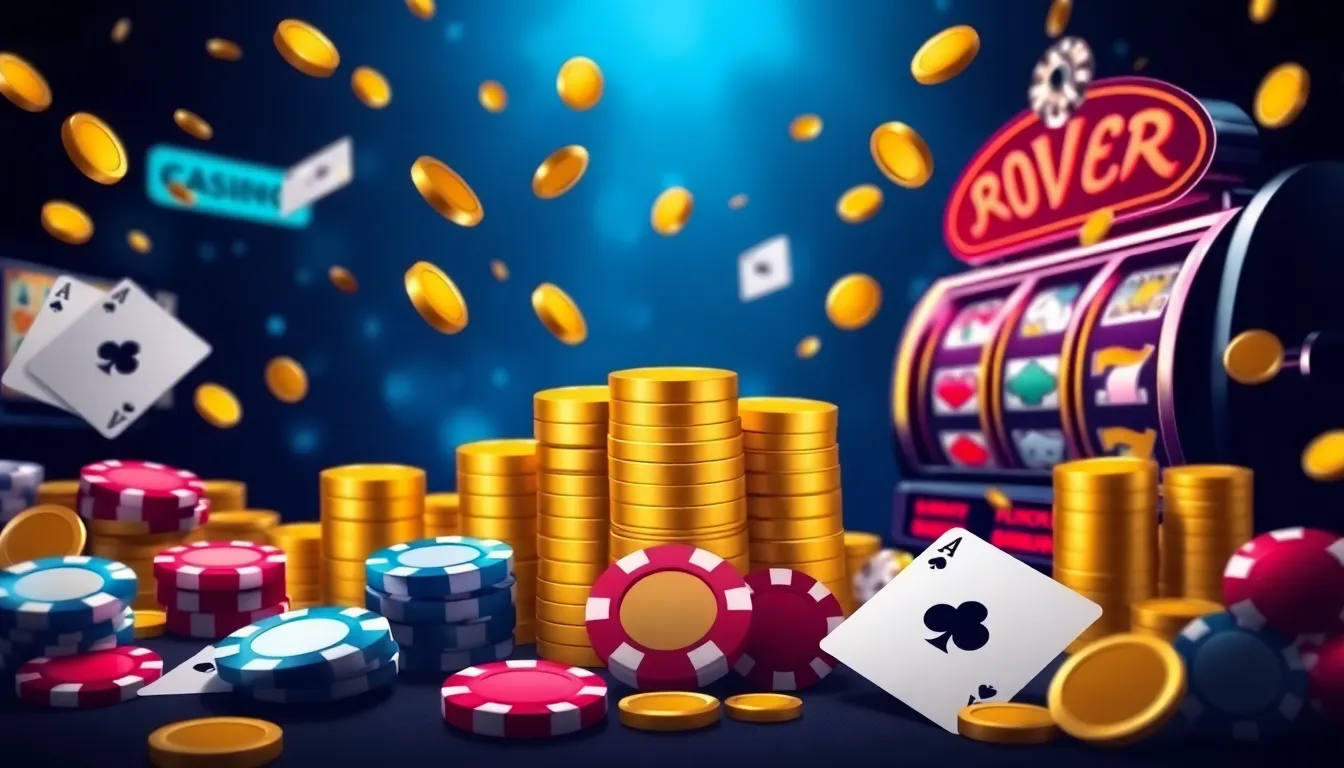 Casino gaming background