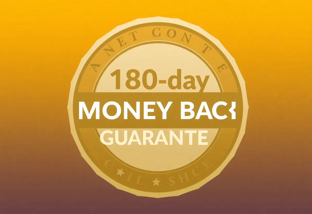 180-Day Money-Back Guarantee