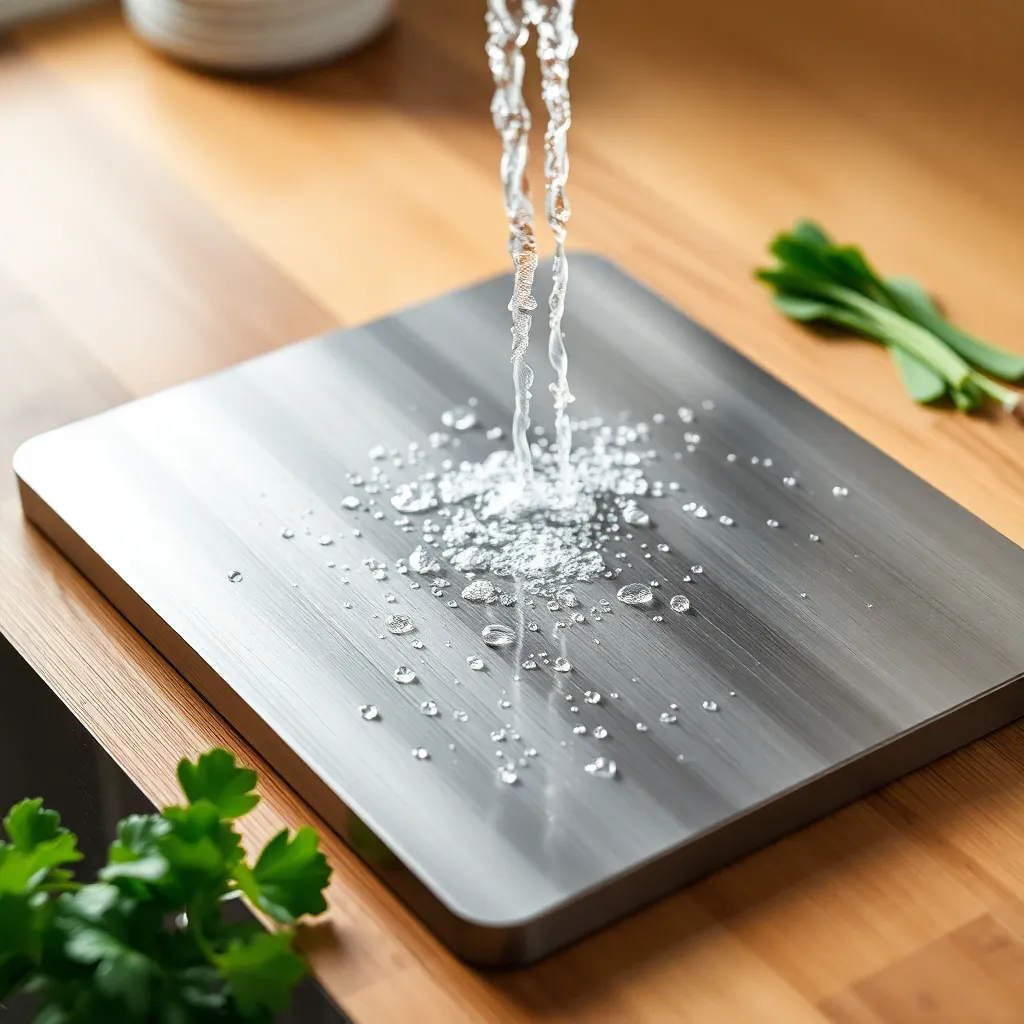 Easy maintenance titanium board