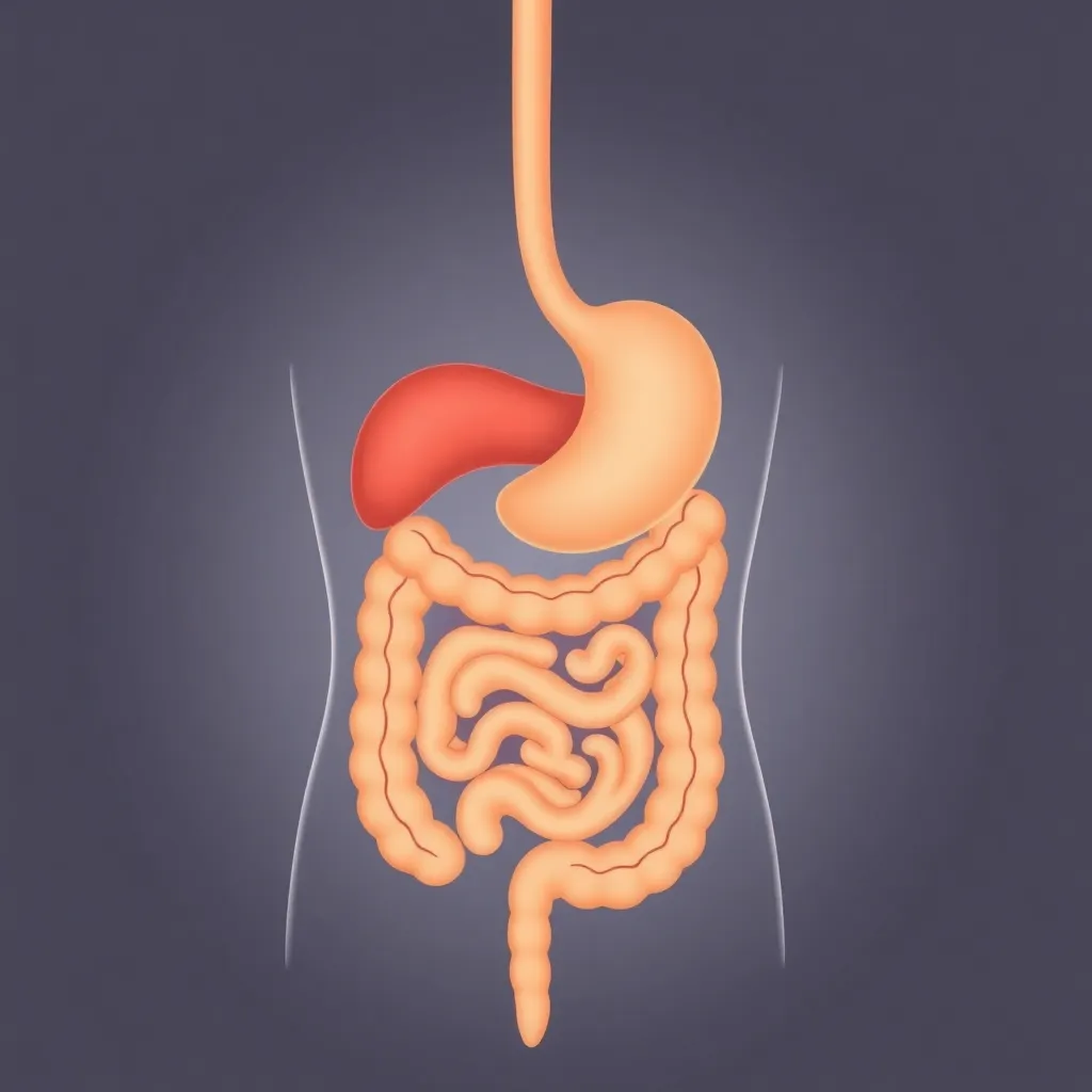 Smooth digestive support illustration