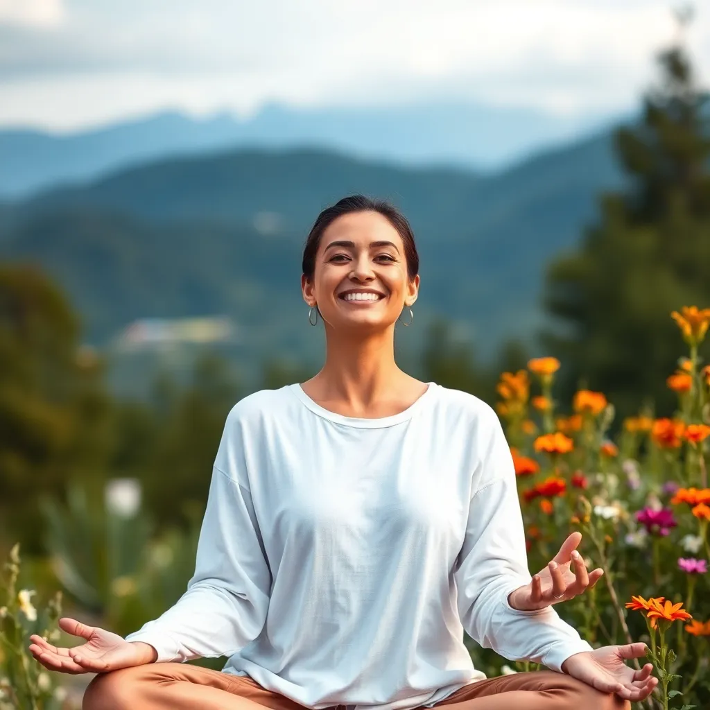 Overall wellness improvement illustration