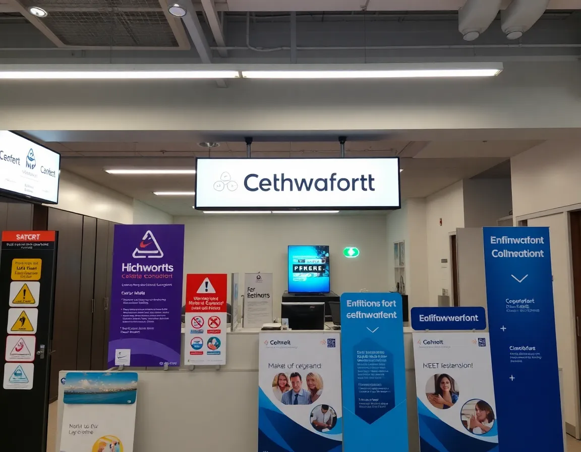 Branding signage and advertising