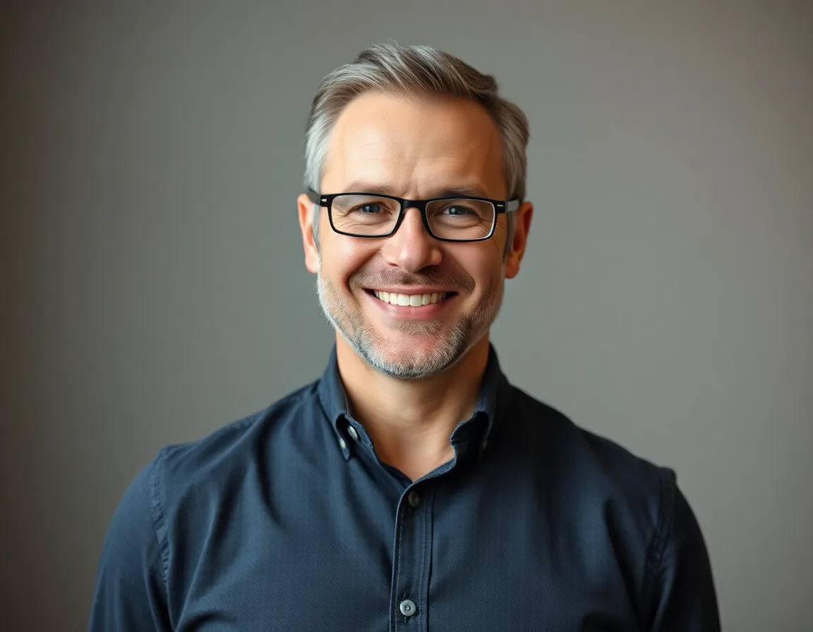 Confident man representing prostate health success