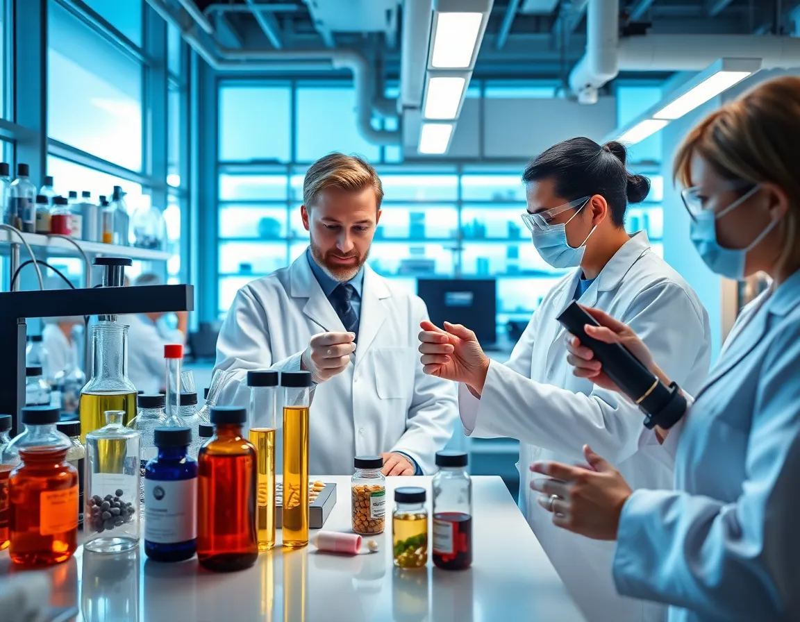 Scientific research laboratory