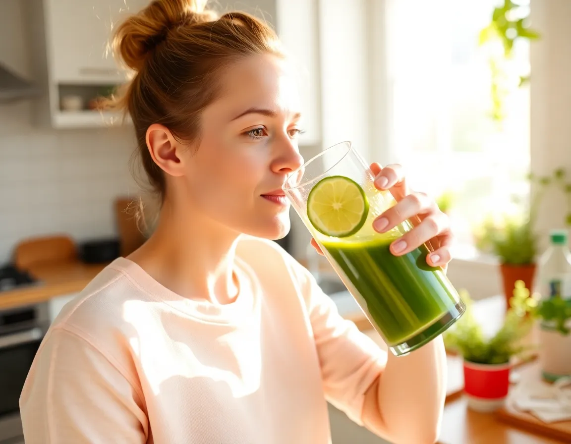 Step 1: Drink the juice