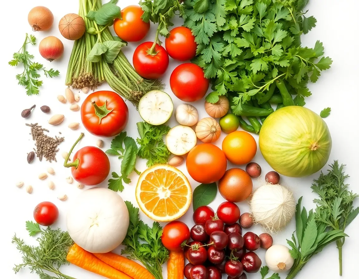 Natural ingredients collection