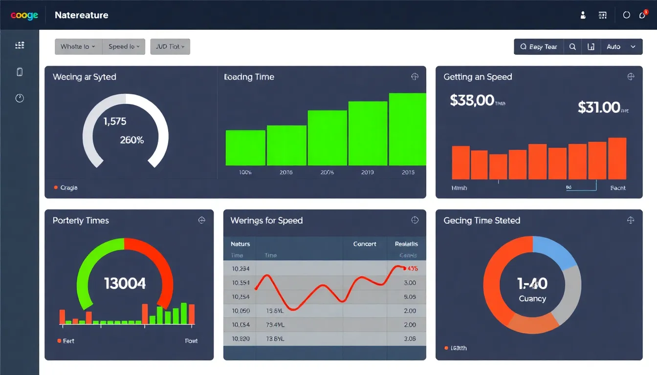 Website speed analysis