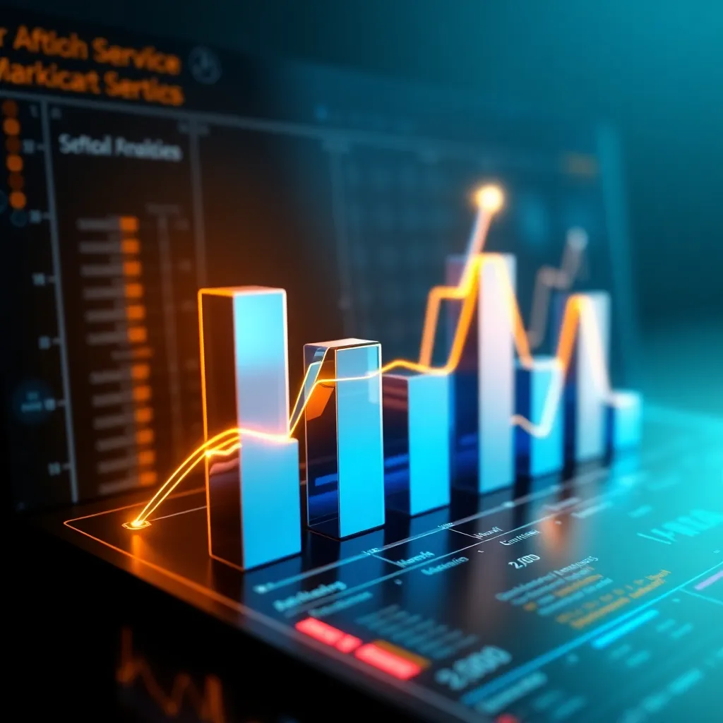 Digital marketing analytics visualization