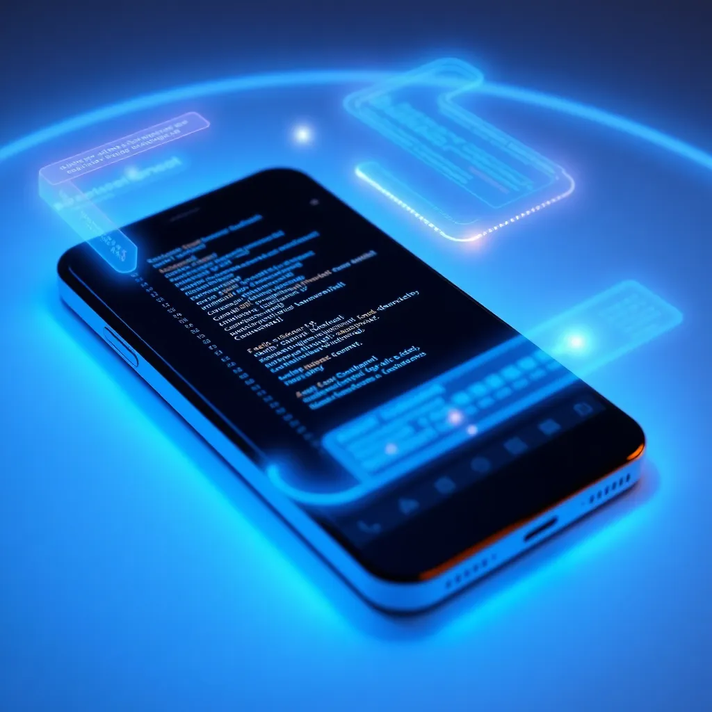 Custom app development visualization