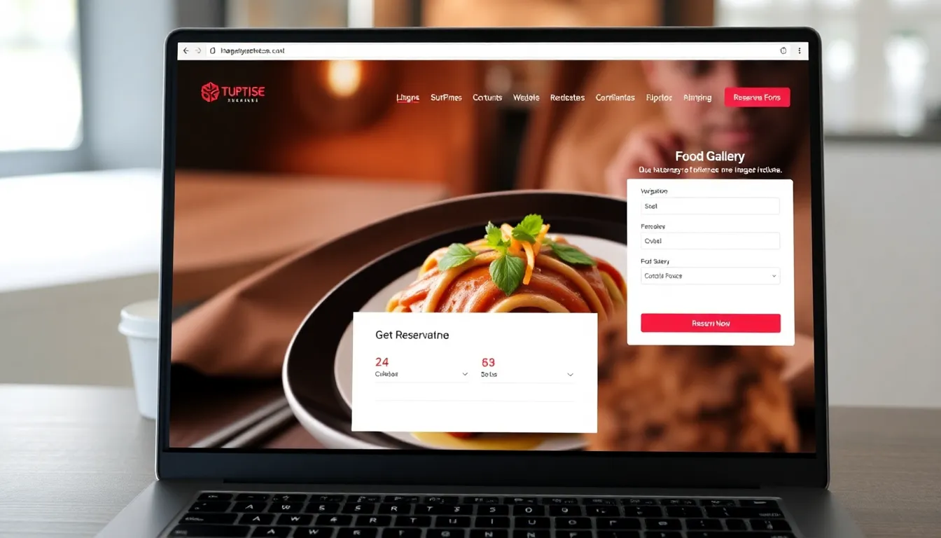 Restaurant Template Desktop Demo