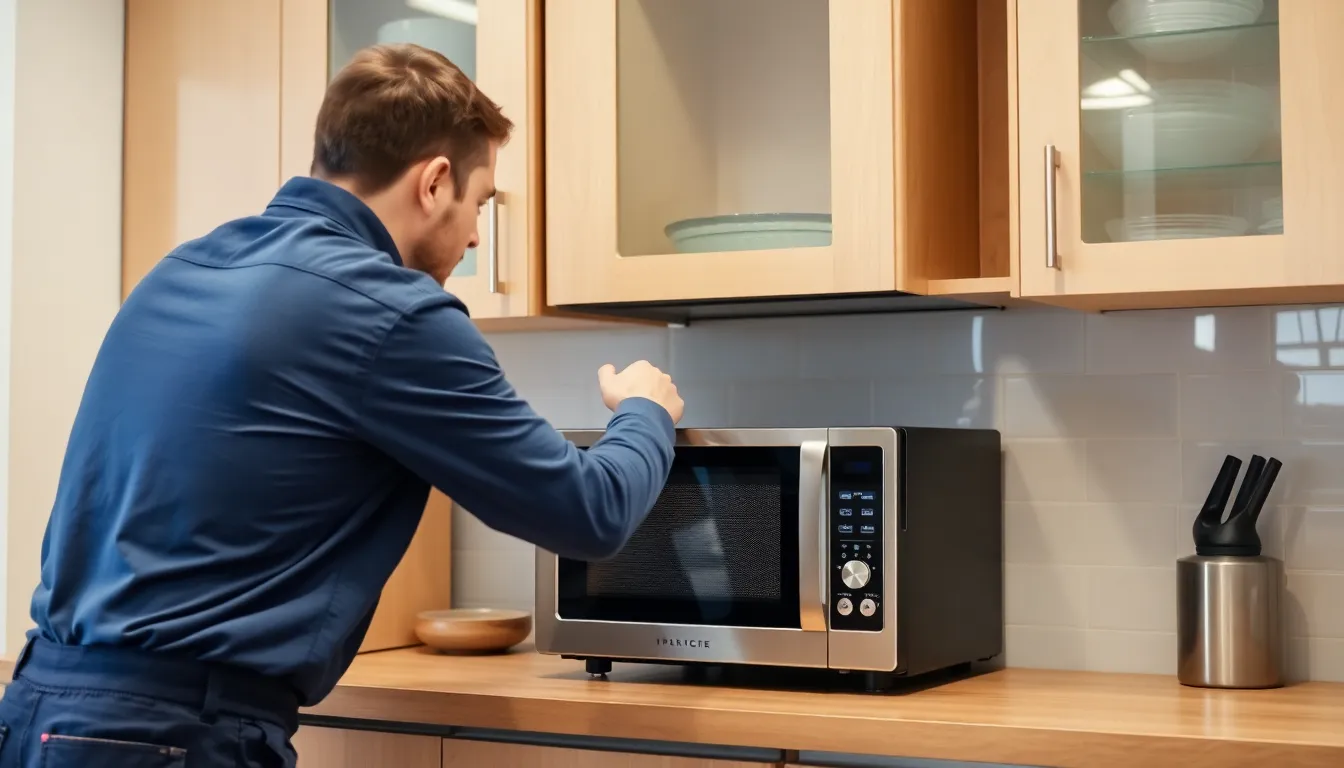 Microwave and oven repair service