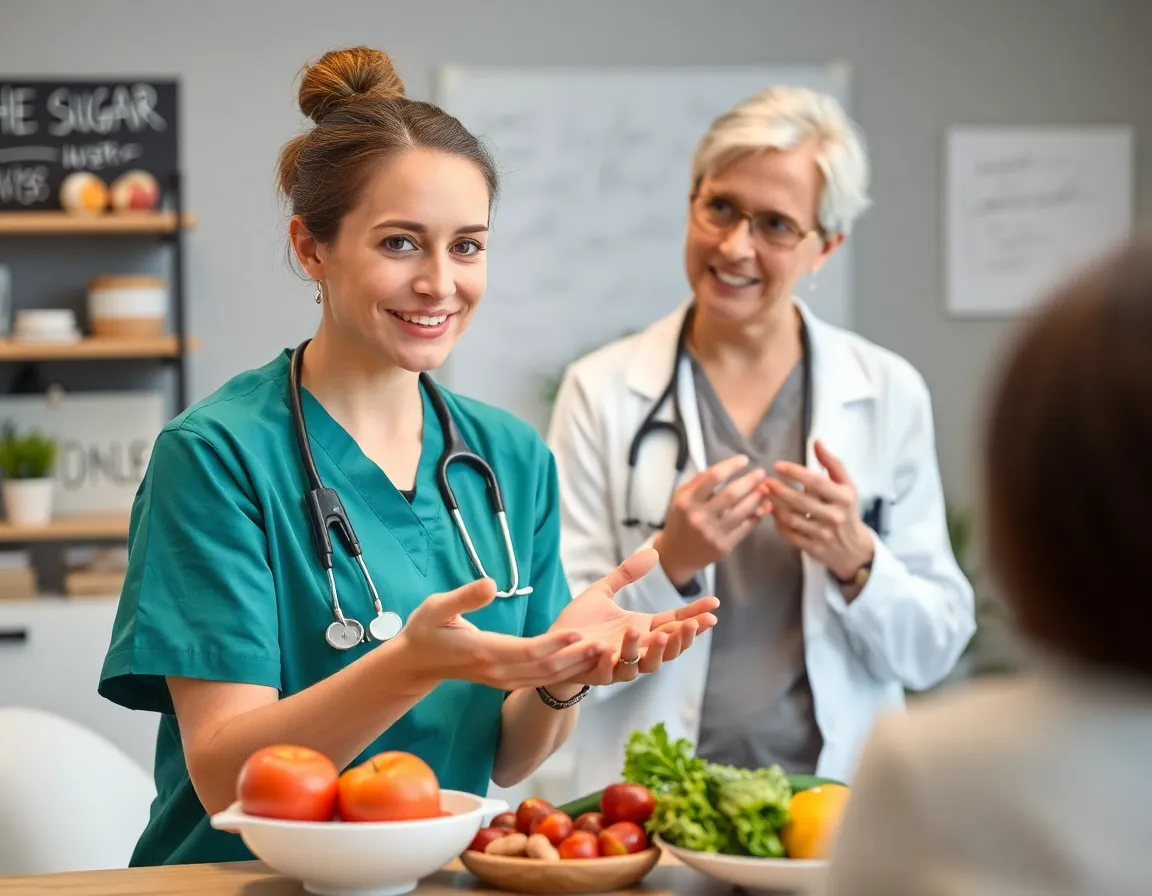 Blood sugar health consultation